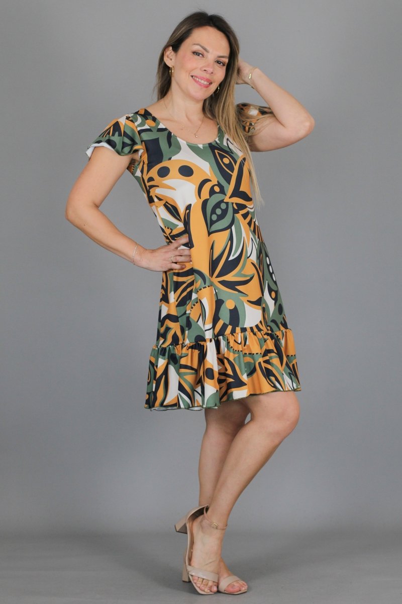 Vestido ISIDORA PRINT - Amanda Moda