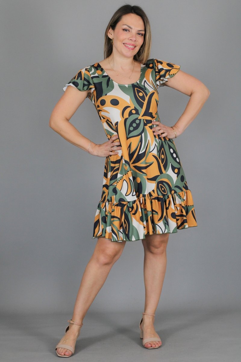 Vestido ISIDORA PRINT - Amanda Moda