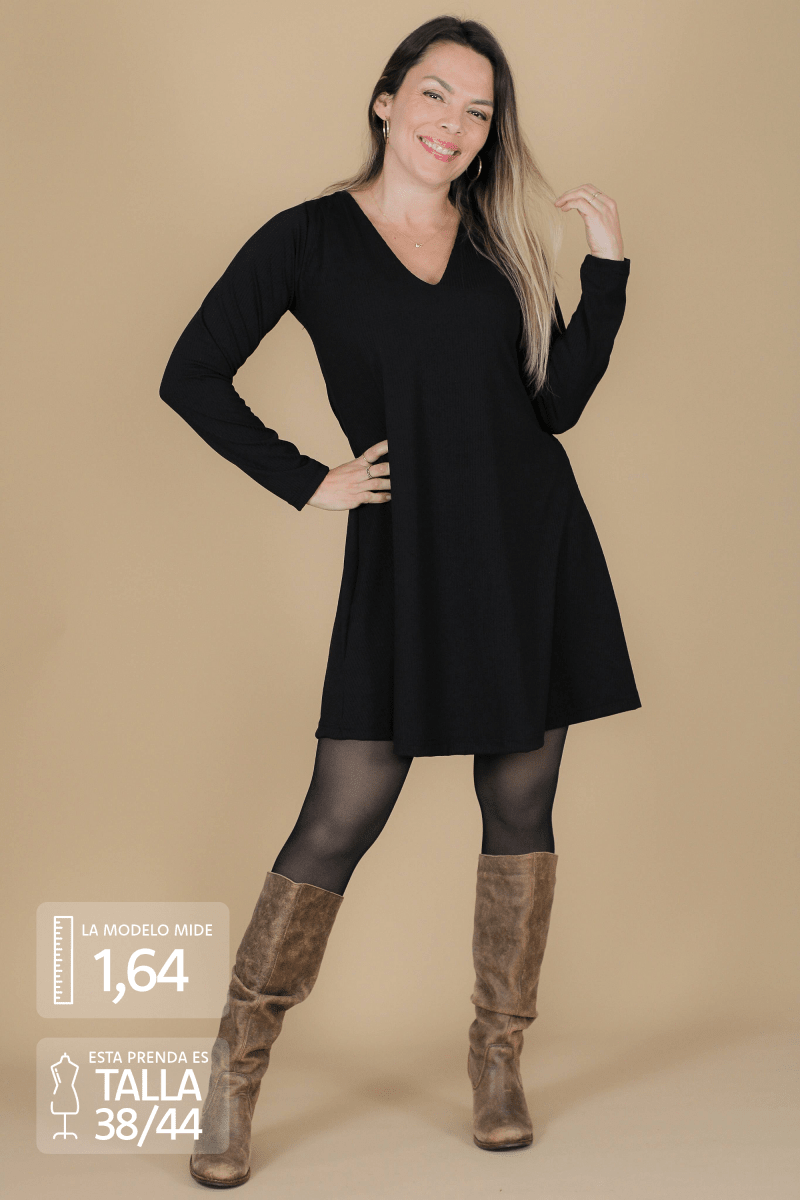 Vestido MARGARITA canuton - Amanda Moda