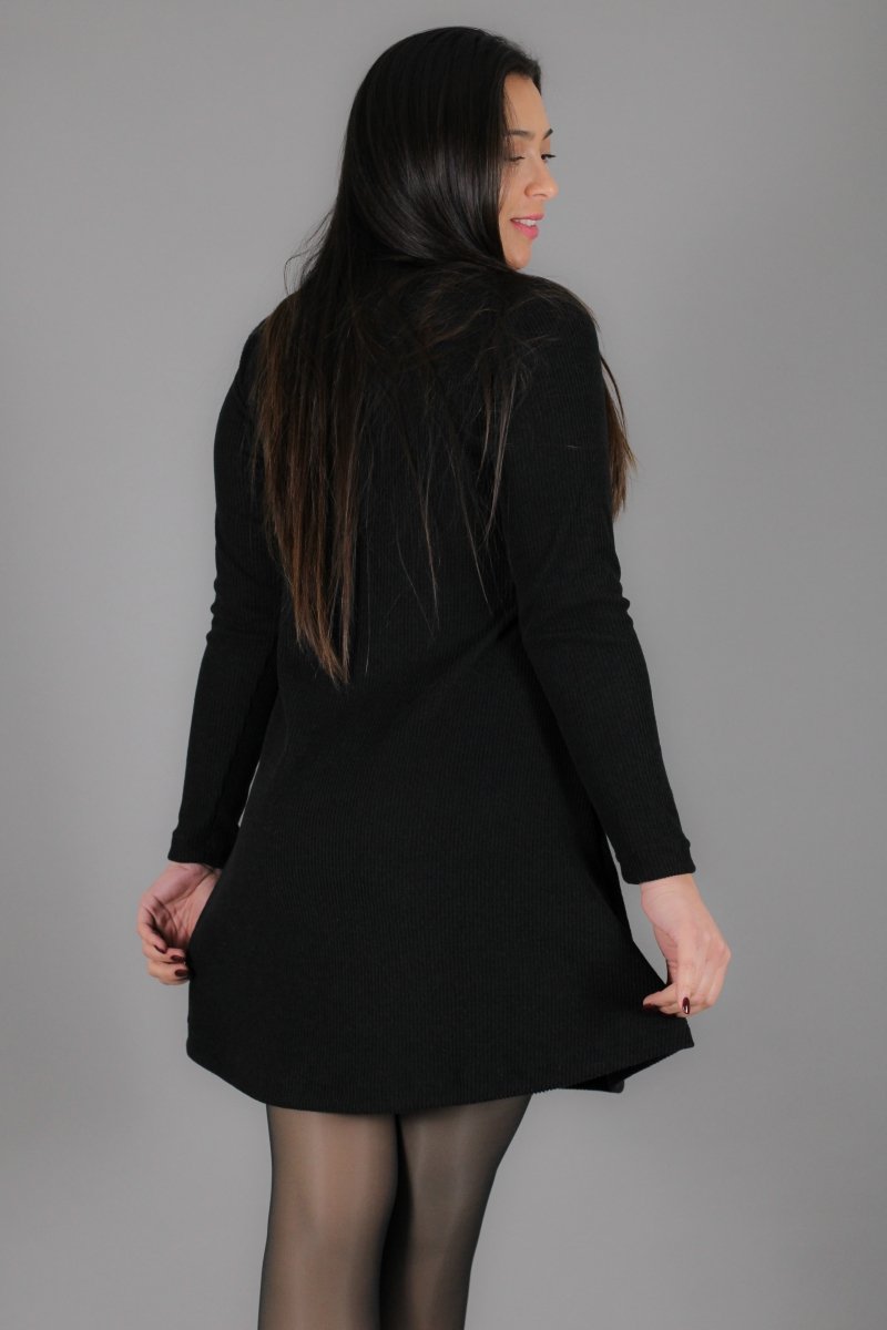 Vestido MARGARITA lanilla afranelada - Amanda Moda