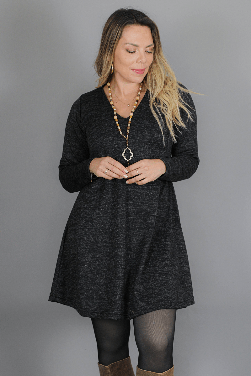 Vestido MARGARITA Lanilla Italiana - Amanda Moda