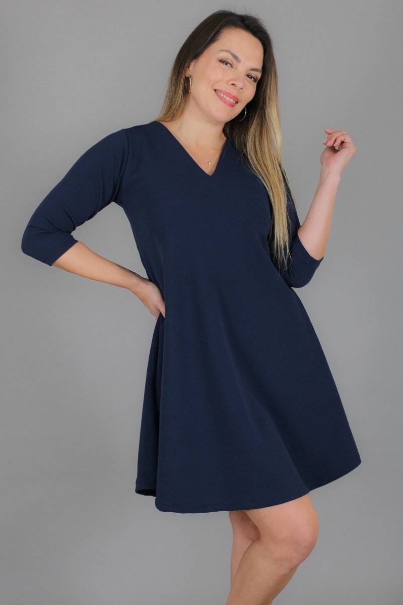 Vestido MARGARITA lycra sofia - Amanda Moda