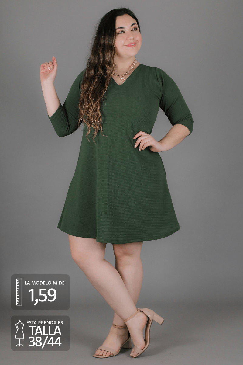 Vestido MARGARITA lycra sofia - Amanda Moda
