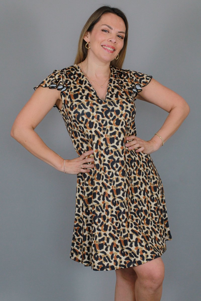 Vestido MARY Print - Amanda Moda