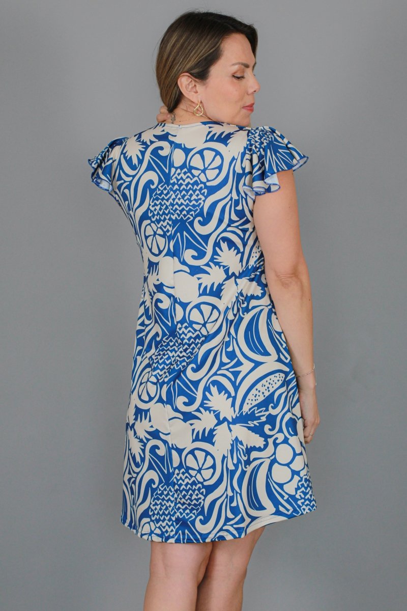 Vestido MARY Print - Amanda Moda