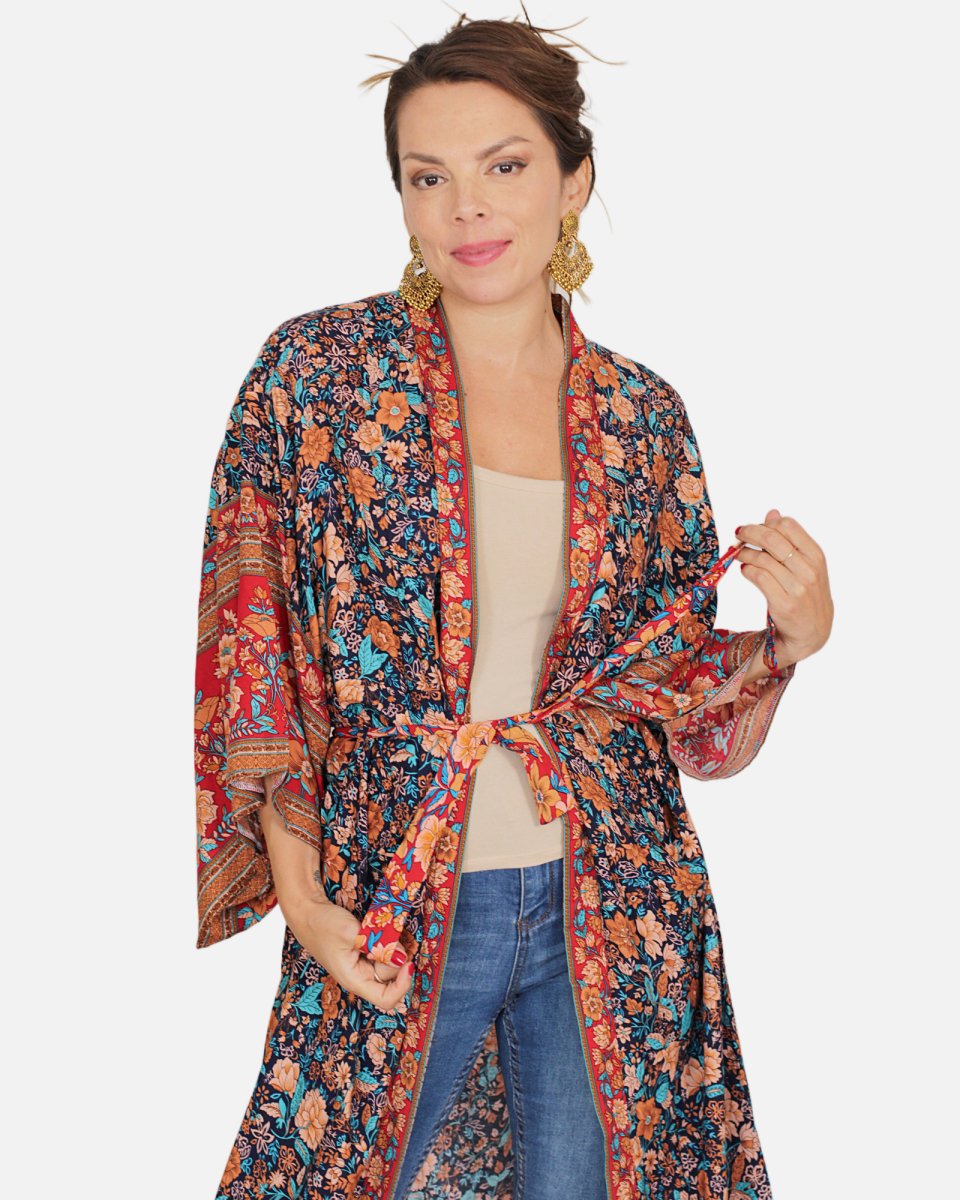 Kimono GRANATE - Amanda Moda