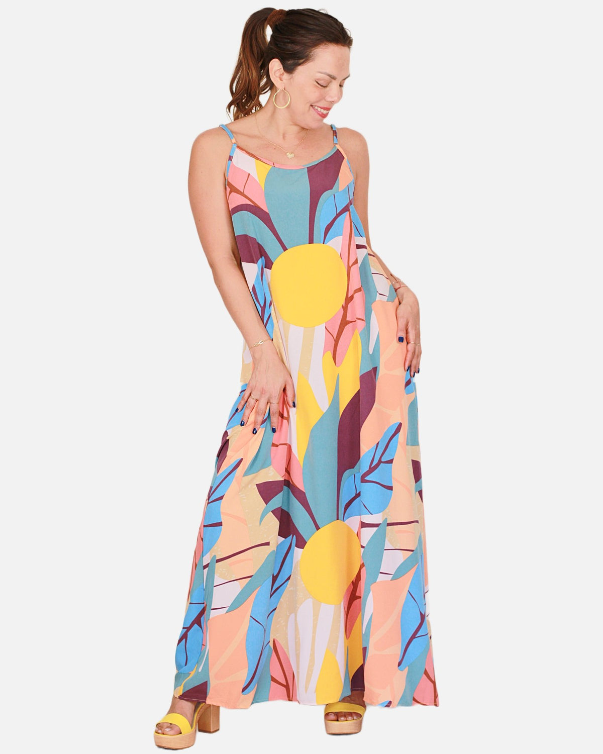 Maxivestido JANEIRO - Amanda Moda