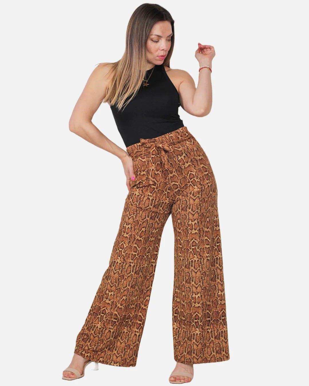 Pantalon KAREN Animal Print