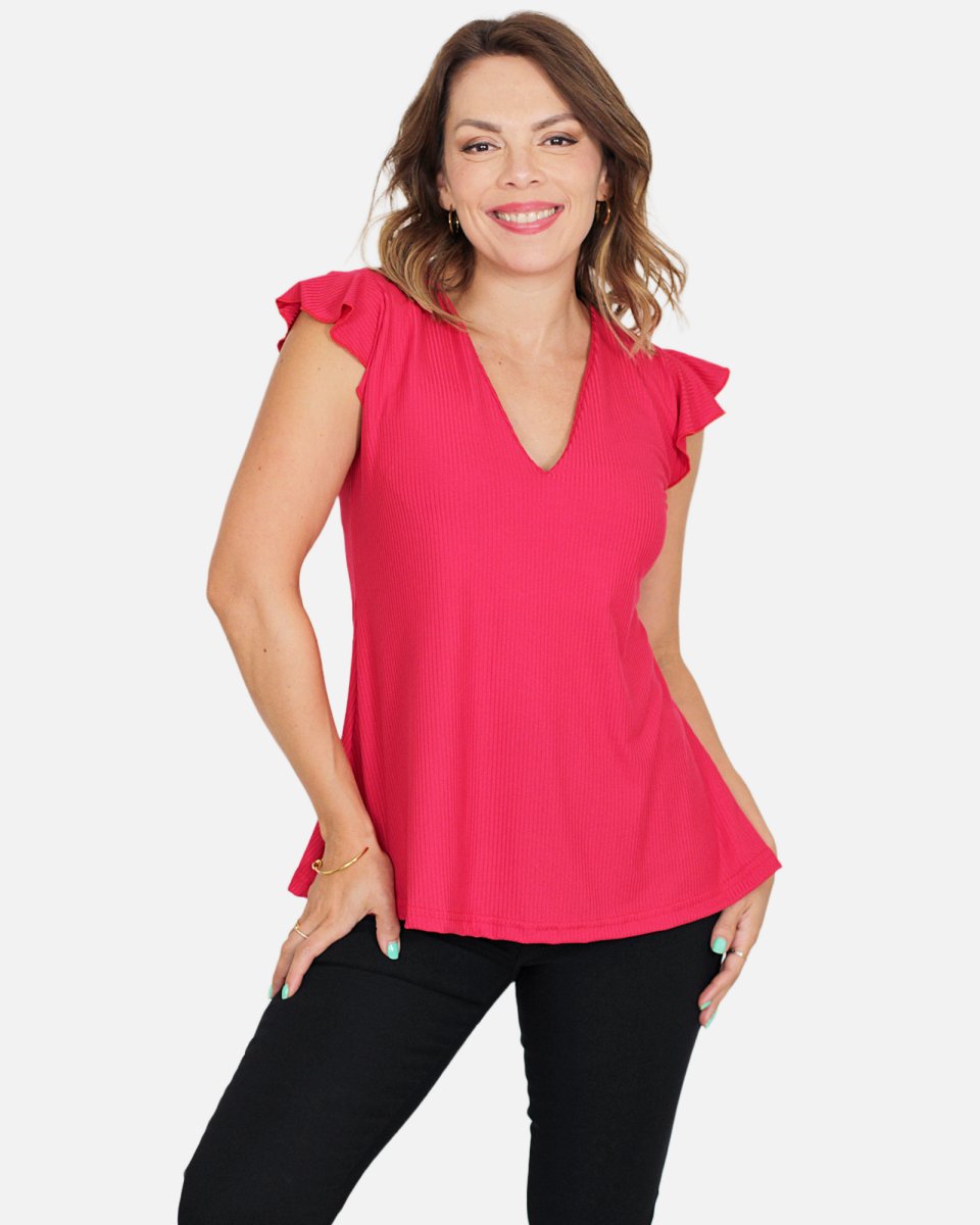 Polera MARTYNA Canutón - Amanda Moda